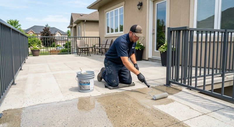 Courtyard Sealing in Puyallup, WA