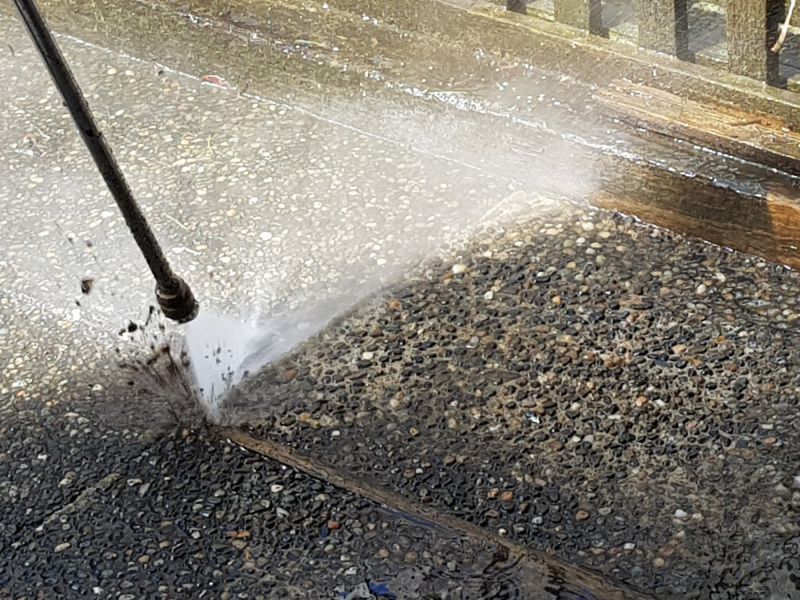 High-Pressure Surface Cleaning