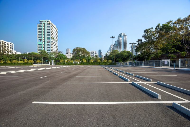 Products For Parking Lot Exterior Cleanings in use